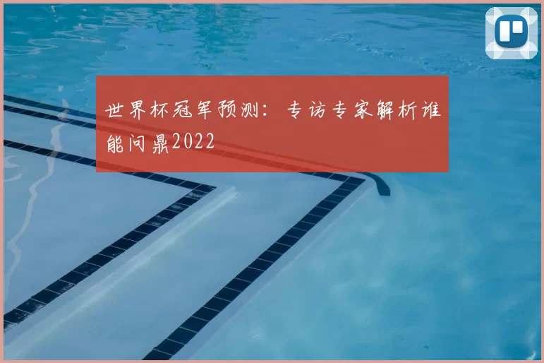 世界杯冠军预测：专访专家解析谁能问鼎2022