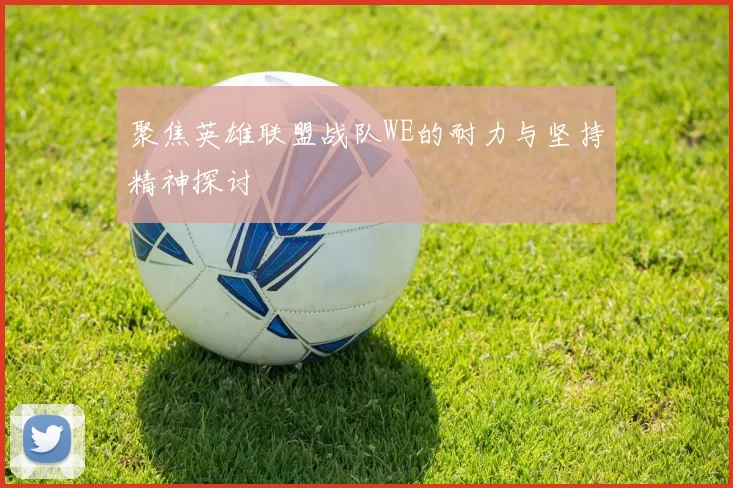 聚焦英雄联盟战队WE的耐力与坚持精神探讨