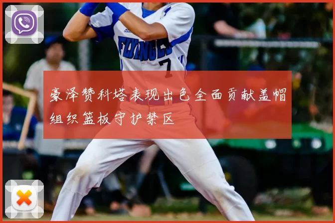 豪泽赞科塔表现出色全面贡献盖帽组织篮板守护禁区